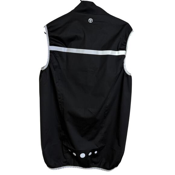 Proviz Classic Cycling Gilet Mens XL Black Full Zip Outdoors Bike Reflective NWT - Picture 2 of 10